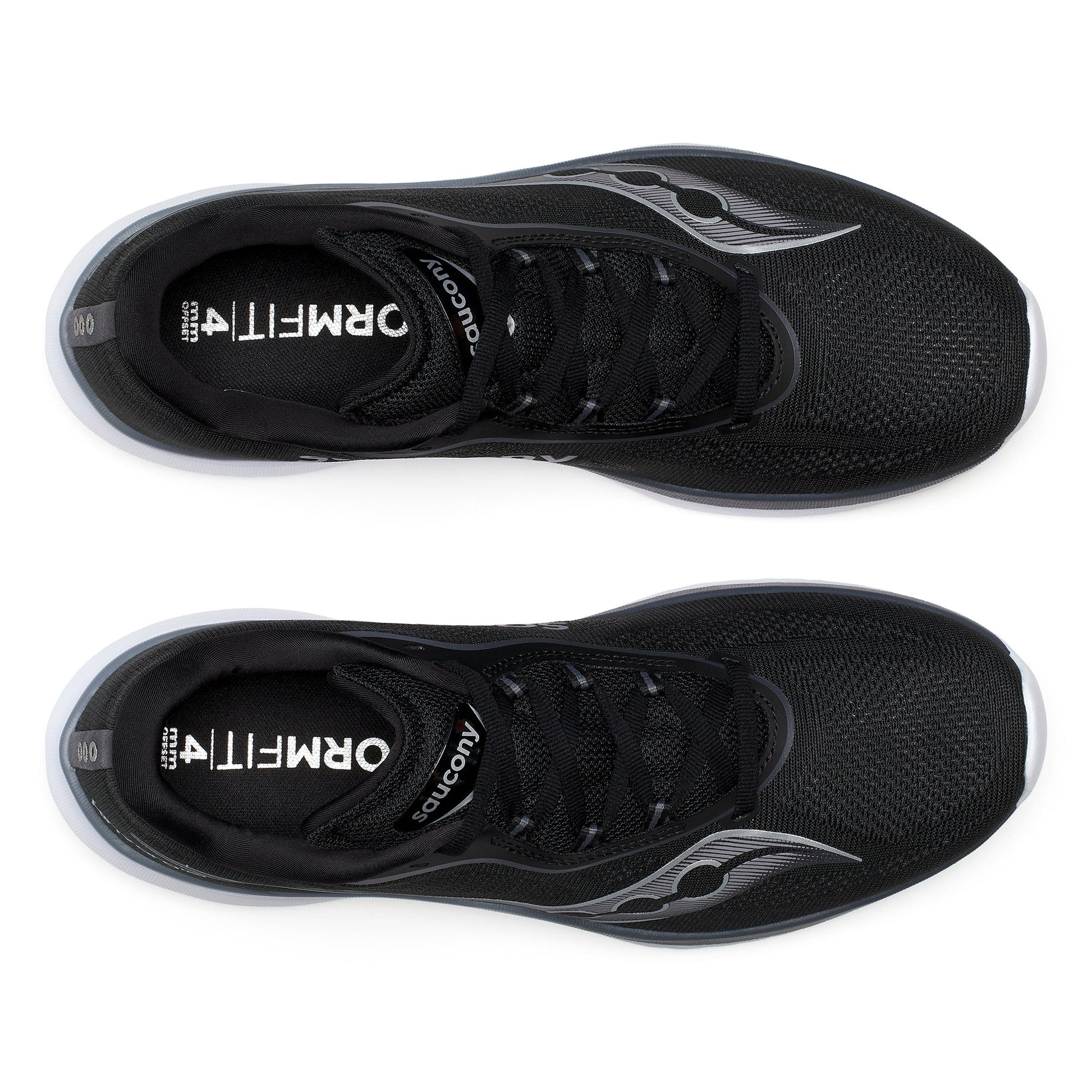 Saucony Kinvara 15 Men's Running Shoes Black/White AW24 – Up Running