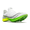 Saucony Shoes Saucony Men's Endorphin Cheetah Running Spikes in White/Slime - Up and Running