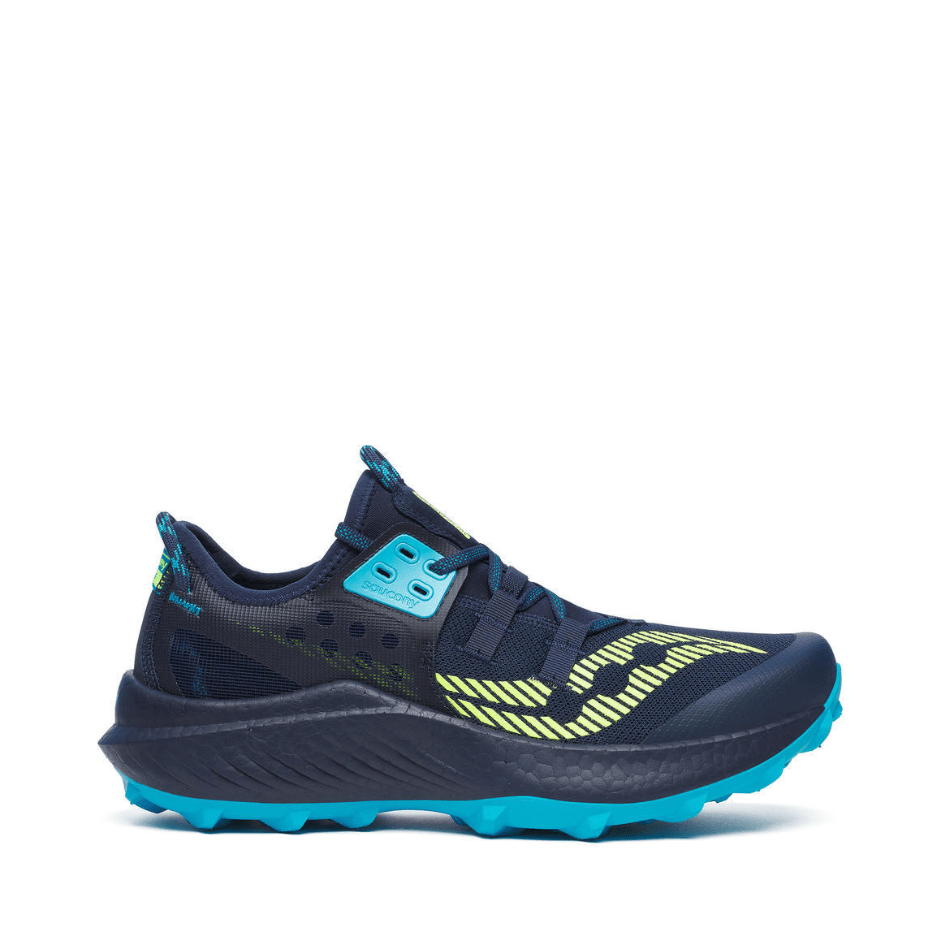 Saucony Shoes Saucony Men's Endorphin Rift Running Shoes in Navy/Viziblue - Up and Running