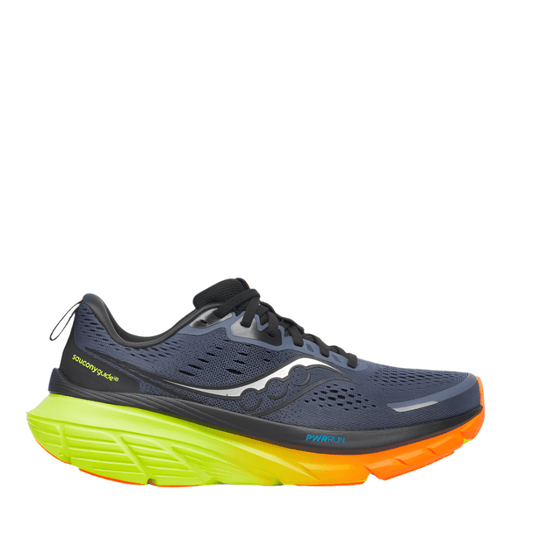 Saucony Shoes Saucony Men's Guide 18 Running Shoes in Shadow/Vizi AW25 - Up and Running