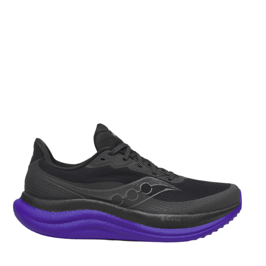 Saucony Shoes Saucony Men's Triumph 23 GTX Running Shoes in Black/Regal AW25 - Up and Running