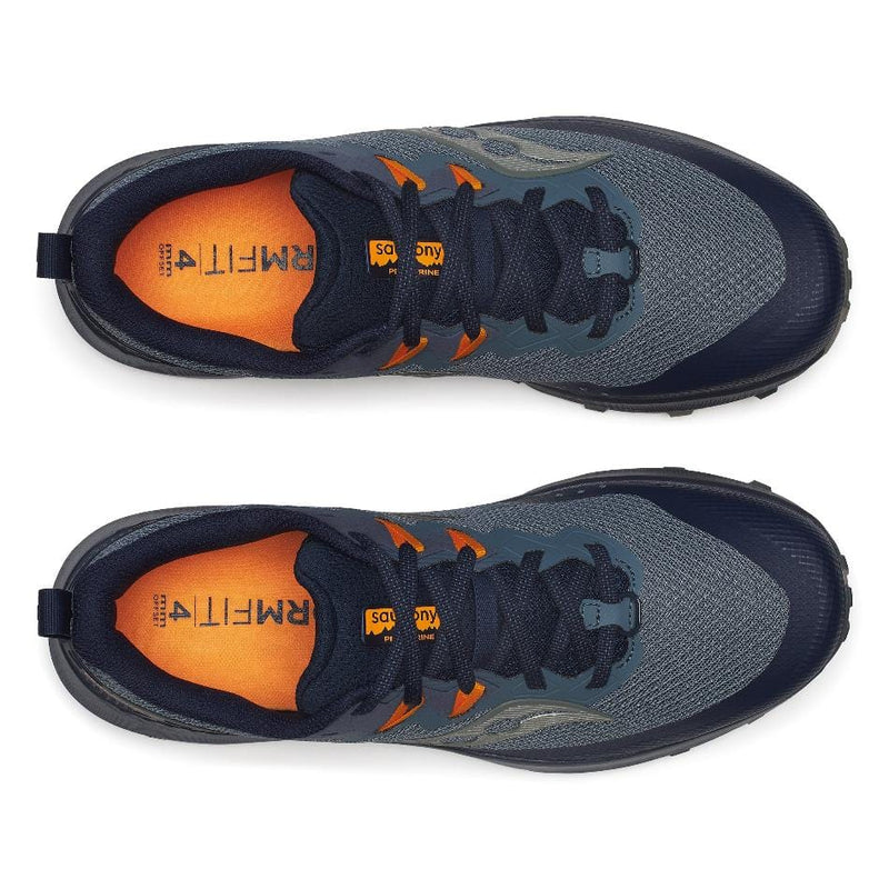 Saucony Shoes Saucony Peregrine 14 Men's Running Shoes Dusk/Navy AW24 - Up and Running