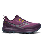 Saucony Shoes Saucony Peregrine 14 Women's Running Shoes Plum/Eggplant SS24 - Up and Running