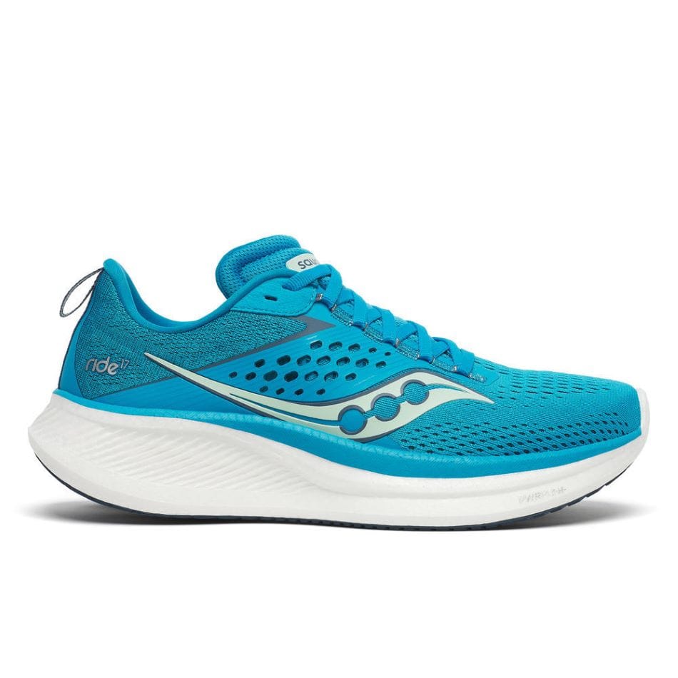 Saucony Footwear Saucony Ride 17 Women's Running Shoes SS24 Viziblue/Mirage - Up and Running