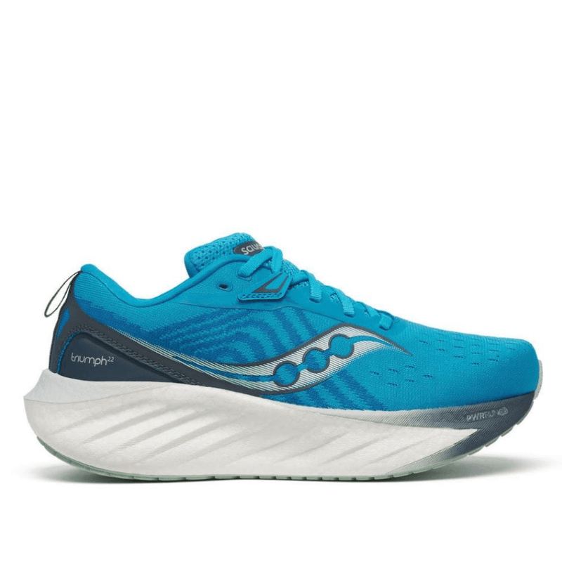 Saucony Shoes Saucony Triumph 22 Women's Running Shoes in Viziblue/Dusk SS24 - Up and Running