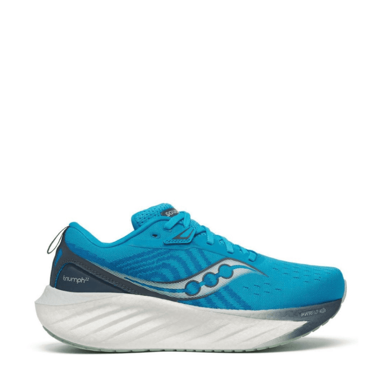 Saucony Shoes Saucony Triumph 22 Women's Running Shoes in Viziblue/Dusk SS24 - Up and Running