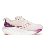 Saucony Shoes Saucony Triumph 22 Women's Running Shoes Moon/Eggplant AW24 - Up and Running