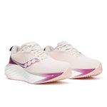 Saucony Shoes Saucony Triumph 22 Women's Running Shoes Moon/Eggplant AW24 - Up and Running