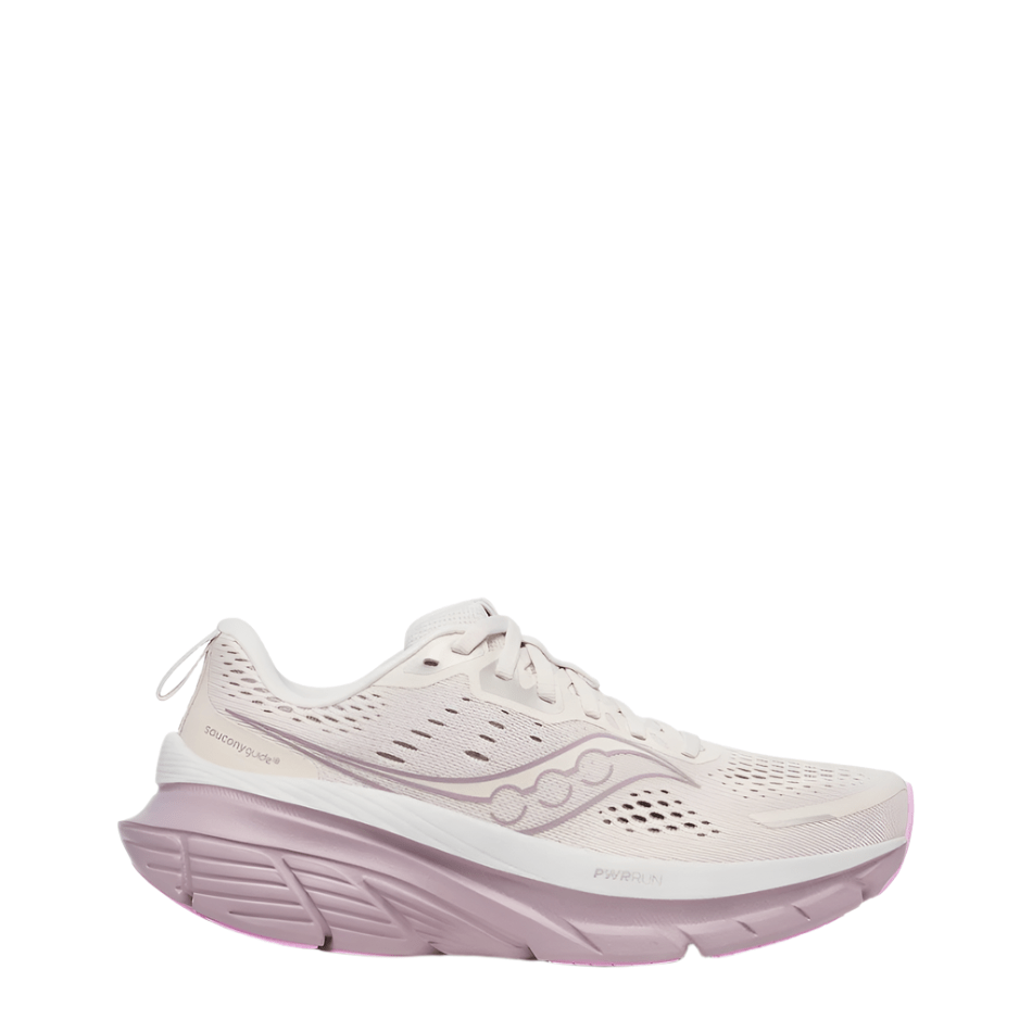 Saucony Shoes Saucony Women's Guide 18 Running Shoes in Moon/Quail SS25 - Up and Running