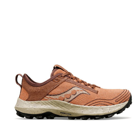 Saucony Shoes Saucony Women's Peregrine 14 RFG Trail Running Shoes in Clove/Cacao SS24 - Up and Running