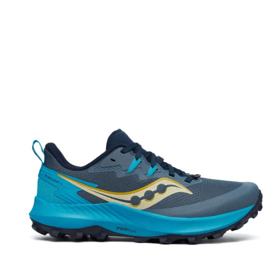 Saucony Shoes Saucony Women's Peregrine 14 Trail Running Shoes in Mirage/Viziblue - Up and Running