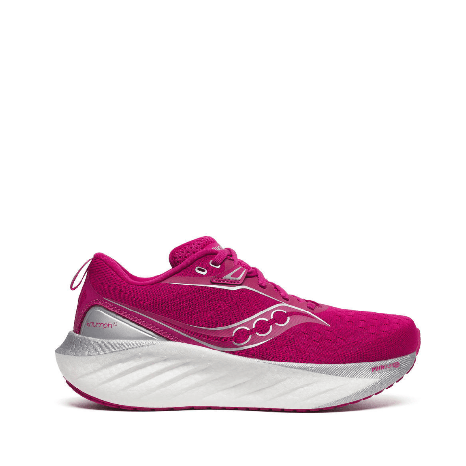 Saucony Shoes Saucony Women's Triumph 22 Running Shoes in Magenta - Up and Running