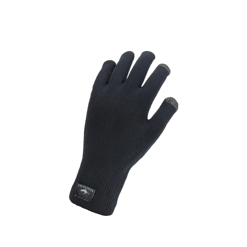 Sealskinz Accessories Sealskinz Anmer Waterproof All Weather Ultra Grip Kitted Glove AW23 Black - Up and Running