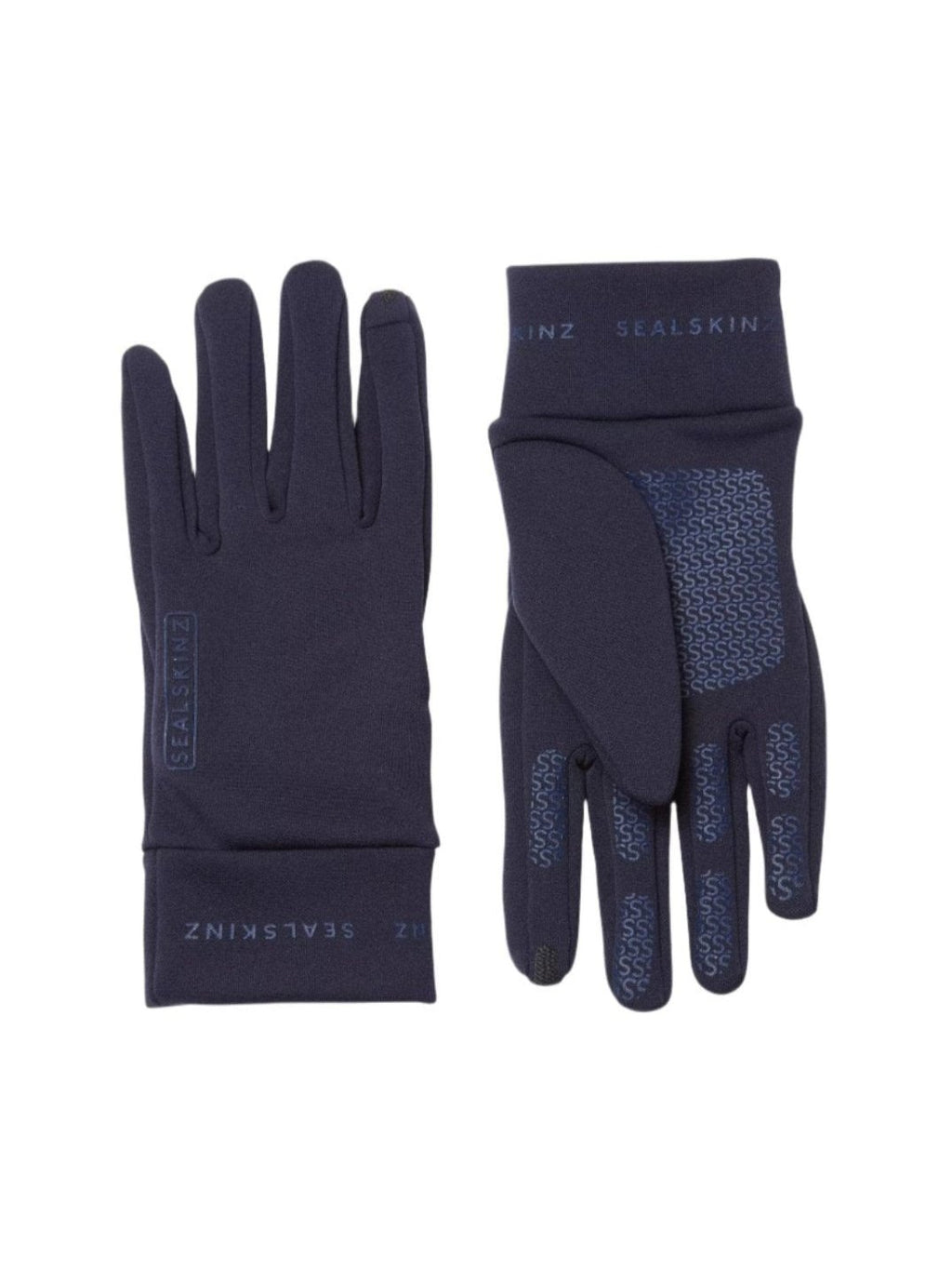 Sealskinz Accessories Sealskinz Water Repellent Acle Nano Fleece Glove in Navy AW24 - Up and Running