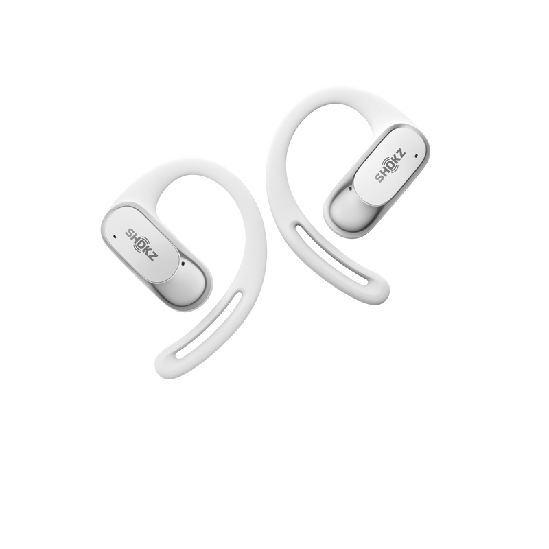 Shokz Accessories Shokz Openfit Air Headphones - White - Up and Running