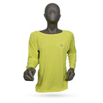 SUB4 Clothing 8 SUB 4 Women's Long Sleeved T-Shirt Fluo Yellow - Up and Running