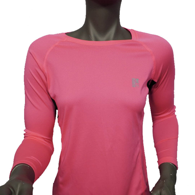 SUB4 Clothing 8 SUB 4 Women's Long Sleeved T-Shirt Pink - Up and Running