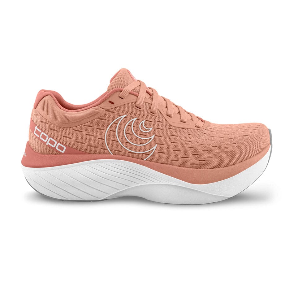 Topos Shoes Topo Atmos Women's Running Shoes Dusty Rose/White AW24 - Up and Running