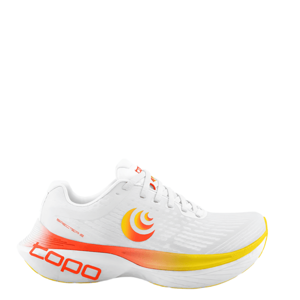 Topo Women's Specter 2 Running Shoes in White/Sunset SS25 – Up