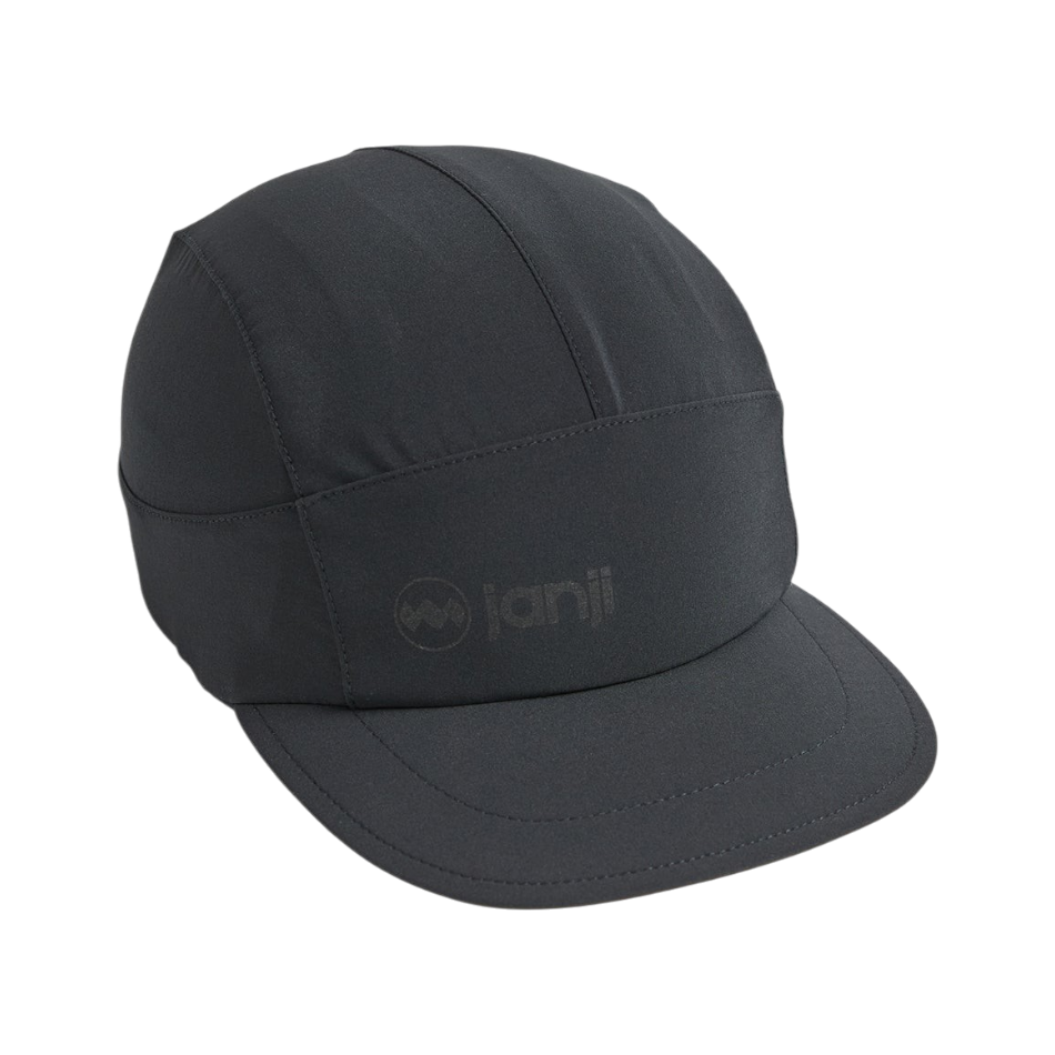 Up & Running Janji AFO Hyperlight running cap in midnight black with a lightweight, breathable design.