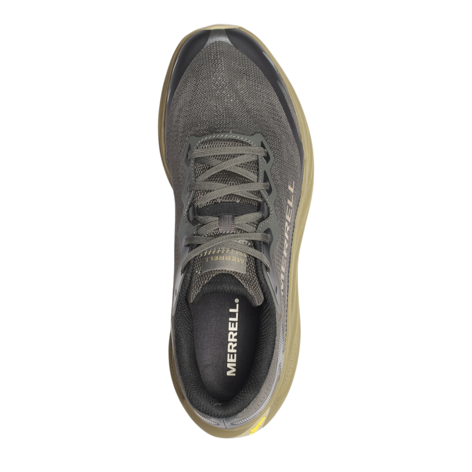 Up & Running Merrell Men's ProMorph trail running shoes in beluga grey with breathable mesh and durable sole