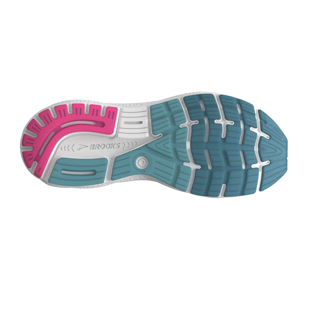 Brooks Footwear Women's Brooks Ghost 16 - AW24 - Blue/Pink/Morrocan Blue - Up and Running