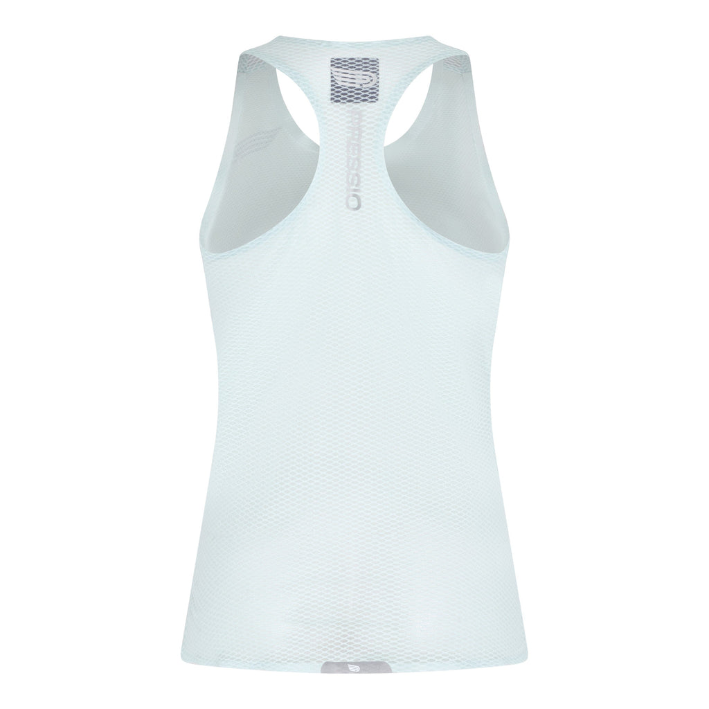 Pressio Clothing Women's Pressio Elite Singlet Vest - Cornflower SS24 - Up and Running