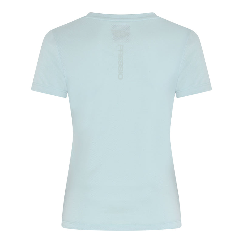 Pressio Clothing Women's Pressio Perform Short Sleeve Top - Cornflower SS24 - Up and Running