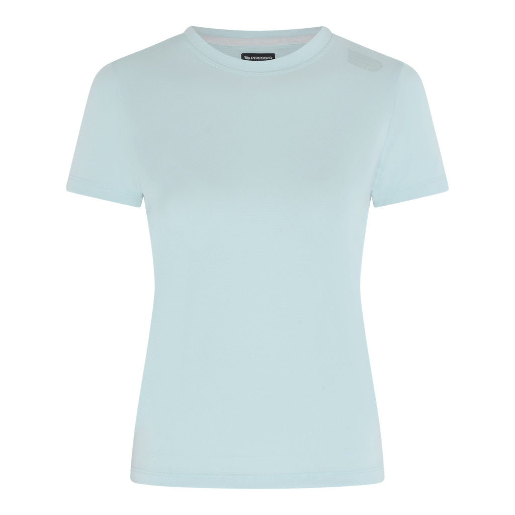 Pressio Clothing Women's Pressio Perform Short Sleeve Top - Cornflower SS24 - Up and Running