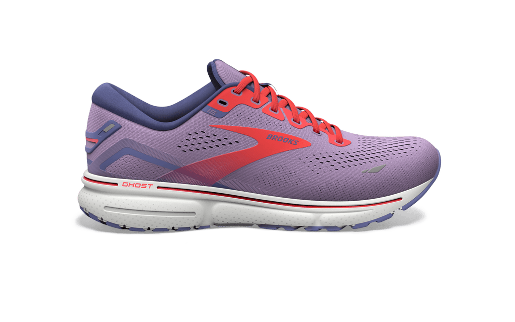 Brooks Footwear Brooks Ghost 15 Women's Running Shoes SS23 Rhapsody/Coral - Up and Running