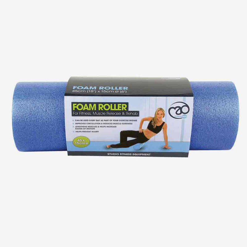 Fitness Mad Accessories Fitness Mad Foam Roller Blue 6'' - Up and Running