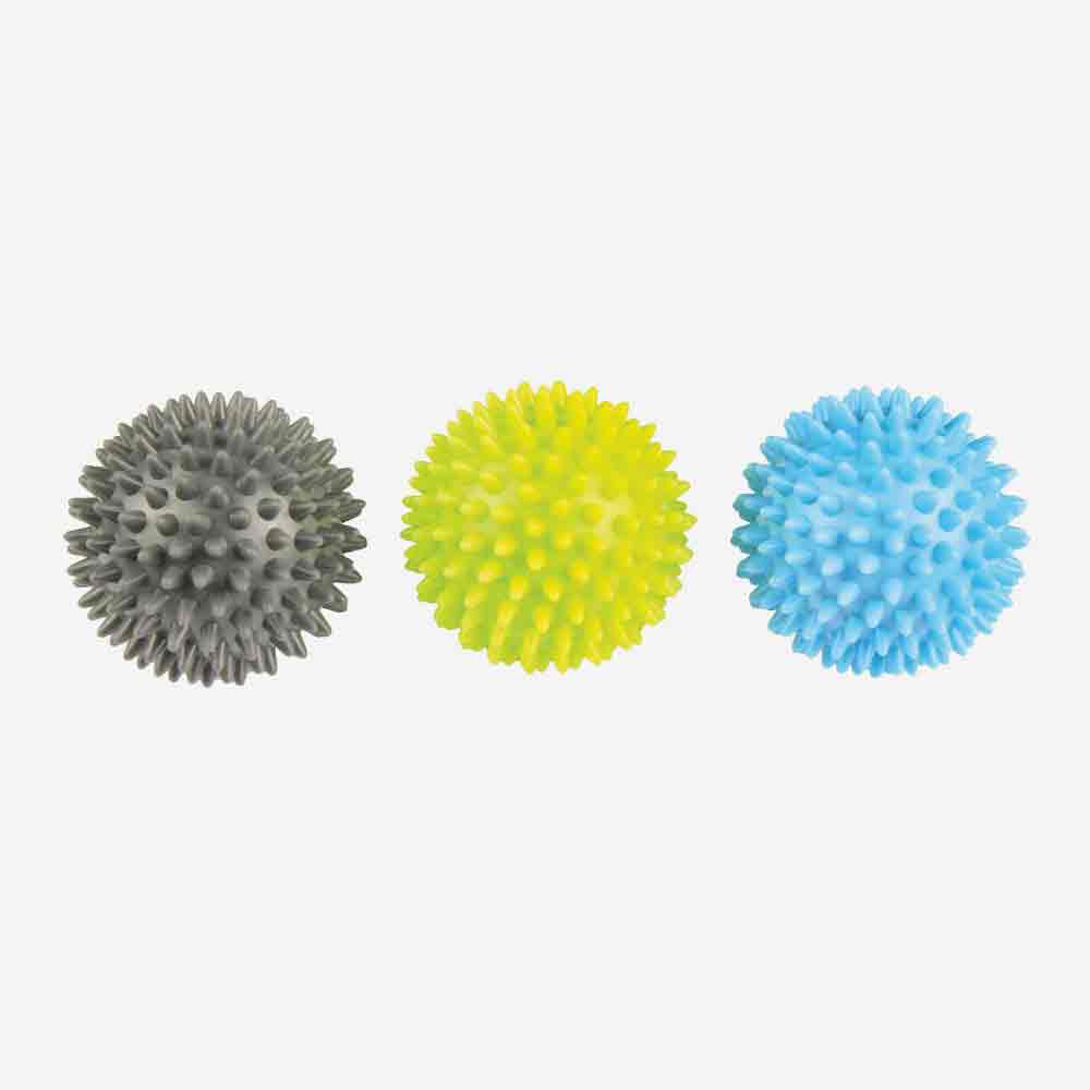 Fitness Mad Accessories Fitness Mad Spikey Massage Ball Set of 3 - Up and Running