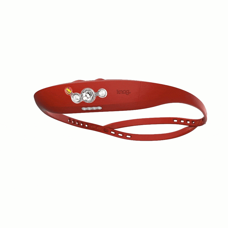 Knog Electronics Knog Bandicoot Headlamp Red - Up and Running