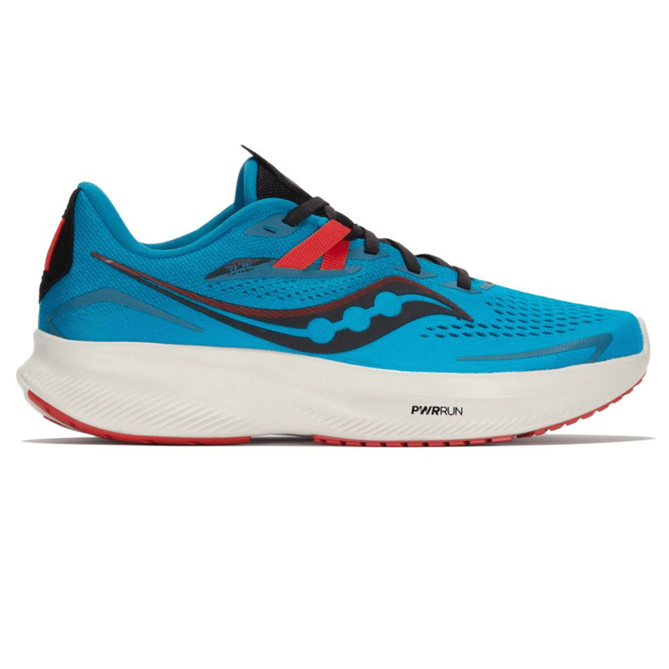 Saucony Shoes 8 Saucony Men's Ride 15 Blue - Up and Running
