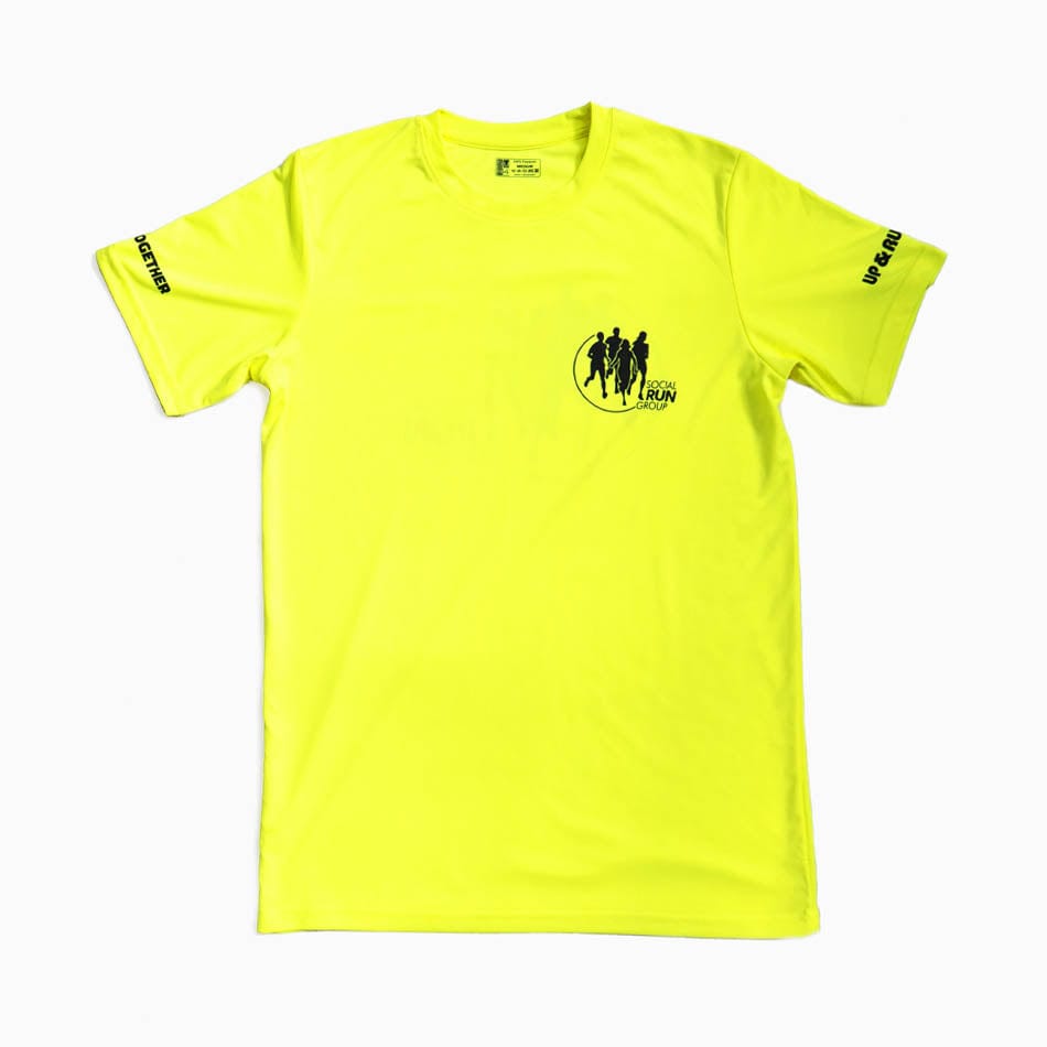 Up & Running Clothing XXS Unisex Social Run Group Running T-Shirt - Up and Running